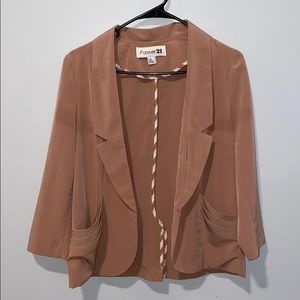 Tan blazer